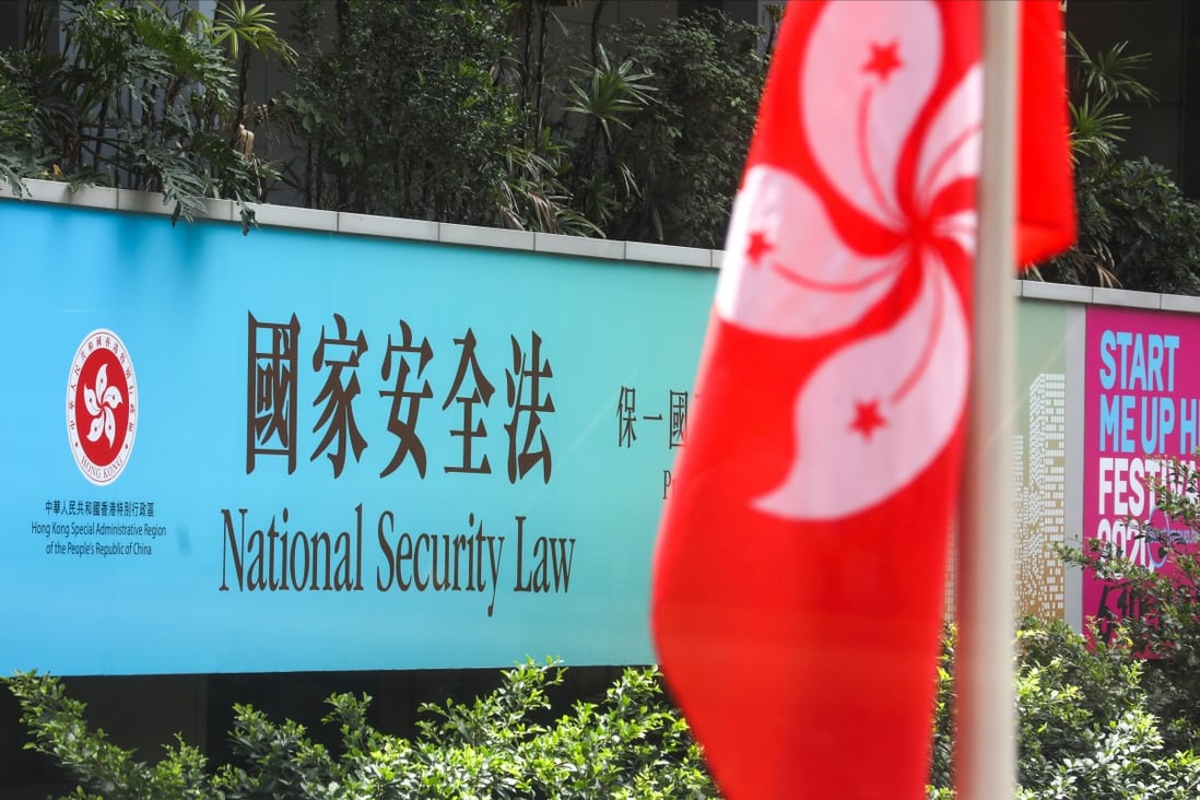Arrests were made on Wednesday under one of the four key offences of the national security law. Photo: Dickson Lee