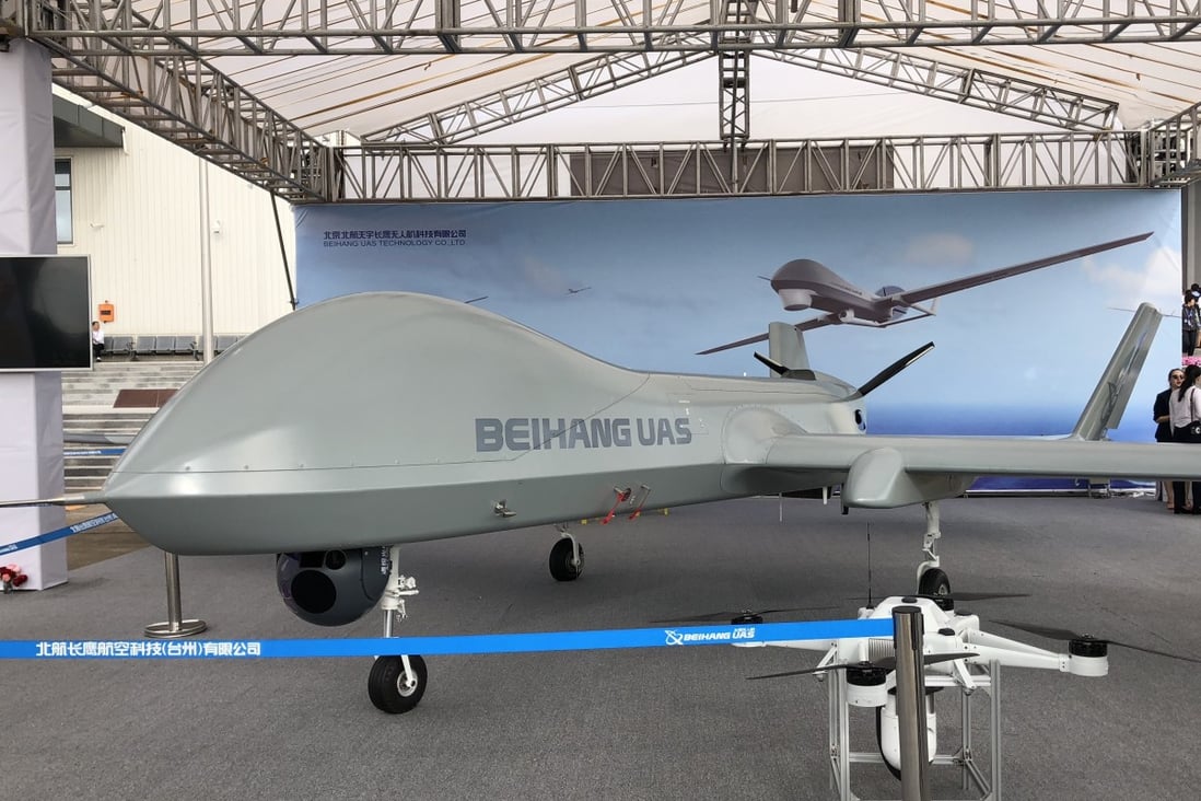 China’s BZK-005C’s drone has a payload of up to 300kg. Photo: Handout