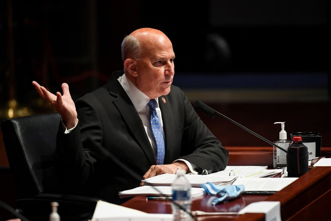 Congressman Louie Gohmert speaks during a House panel hearing in Washington on Tuesday. Photo: Reuters