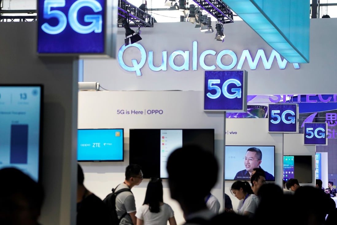 Qualcomm gave a strong sales forecast for the current quarter, signalling that fifth generation mobile phone services are taking off. Photo: Reuters