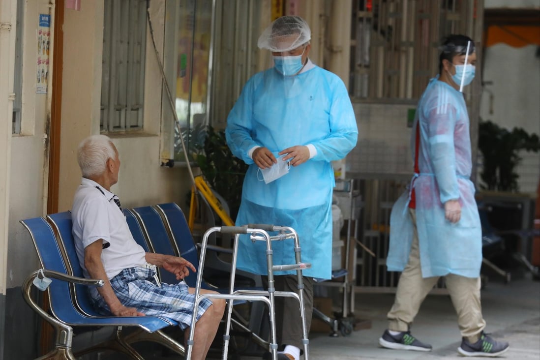 Two elderly people died of the coronavirus in Hong Kong on Friday. Photo: Dickson Lee