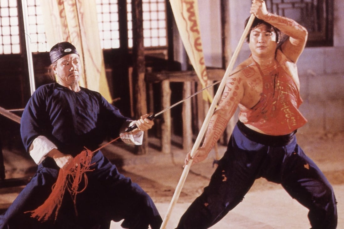 Sammo Hung (right) and Huang Ha in a still from Encounter of the Spooky Kind (1980). The success of the film, which Hung directed and co-wrote, made him a player in Hong Kong cinema.