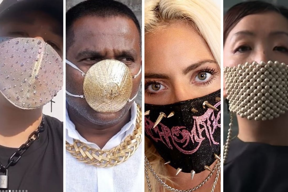 Ariana Grande And Lady Gaga Sport Blinging Face Masks But From Swarovski Crystals To Diamonds Pearls And Pure Gold Are These Even Covid 19 Proof South China Morning Post Ariana Grande And Lady Gaga Sport Blinging Face Masks But From Swarovski Crystals To Diamonds Pearls And Pure Gold Are These Even Covid 19 Proof South China Morning Post