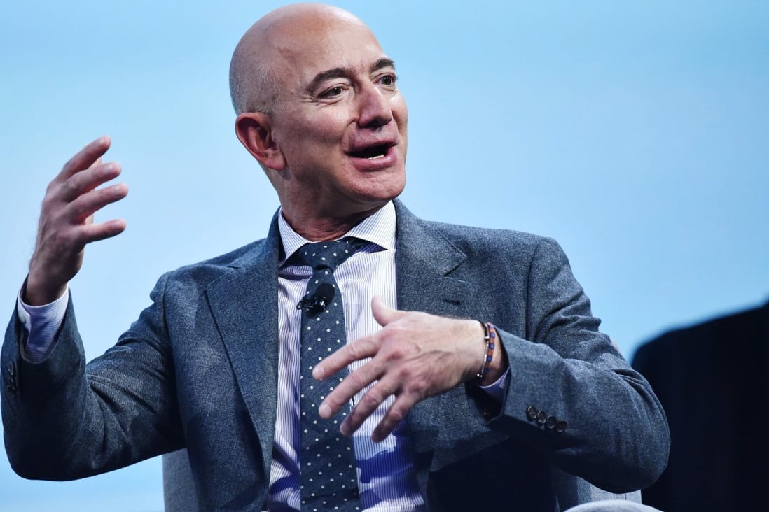 Jeff Bezos’ go-to watch is his relatively cheap Ulysse Nardin Dual Time. Photo: AFP