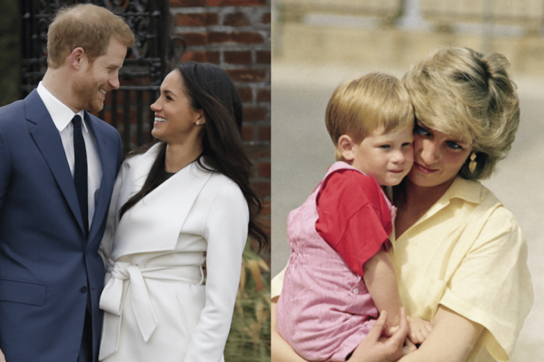 Royal rebels: Prince Harry, Meghan Markle and Diana, Princess of Wales. Photo: AP Photo
