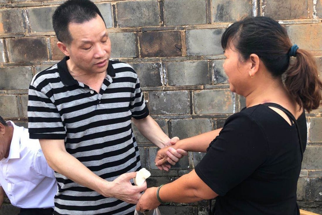 This Chinese man has been freed after nearly 27 years in prison for a crime he did not commit. Photo: Weibo