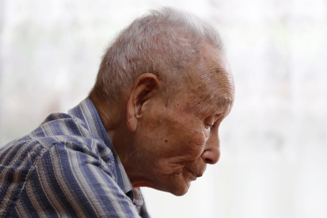 Lee Hak-rae, the last surviving Korean war criminal, at his home in Tokyo. Photo: Reuters
