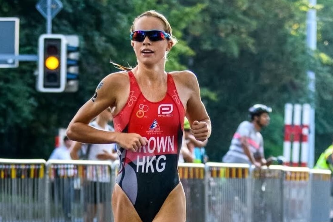 The 20-year-old triathlete Bailee Brown is ranked 146th in the International Triathlon Union world rankings. Photo: Handout