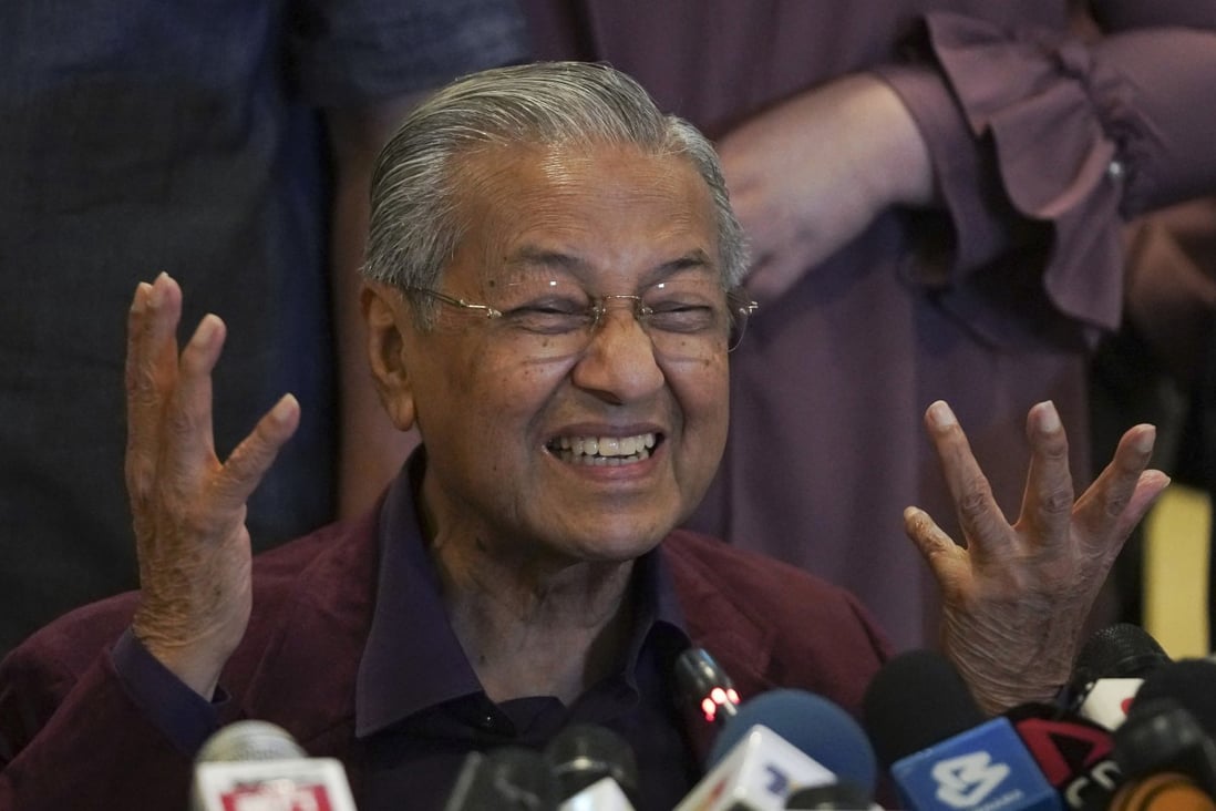 Malaysia’s former prime minister Mahathir Mohamad has launched a new political party. Photo: AP