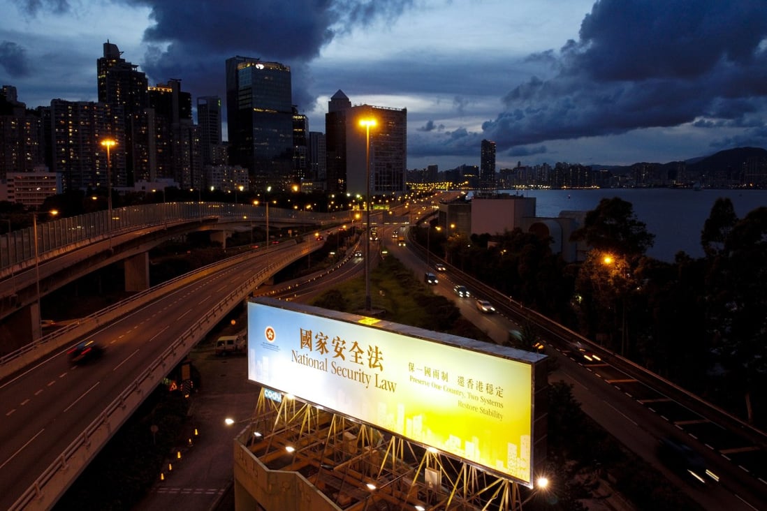 Beijing’s national security law for Hong Kong came into effect the night of June 30. Photo: Sun Yeung