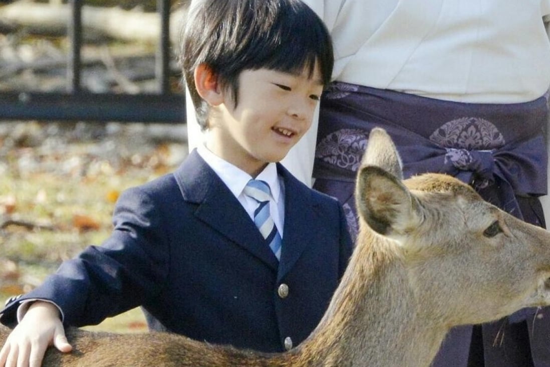 Prince Hisahito, at 13, has the future of the Japanese monarchy on his shoulders. Photo: @hih_prince_hisahito/Instagram