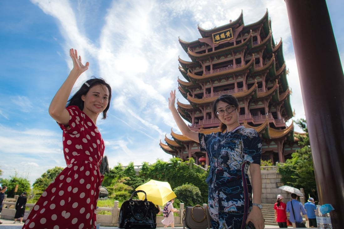 The Yellow Crane Tower is one of Wuhan’s best-known landmarks. Photo: Xinhua