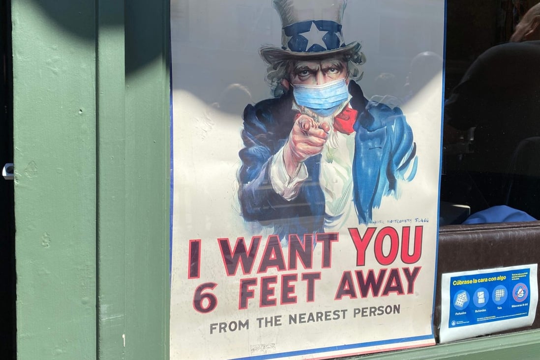 The iconic ‘I Want You for US Army’ Uncle Sam poster, modified for modern times. Photo: AFP