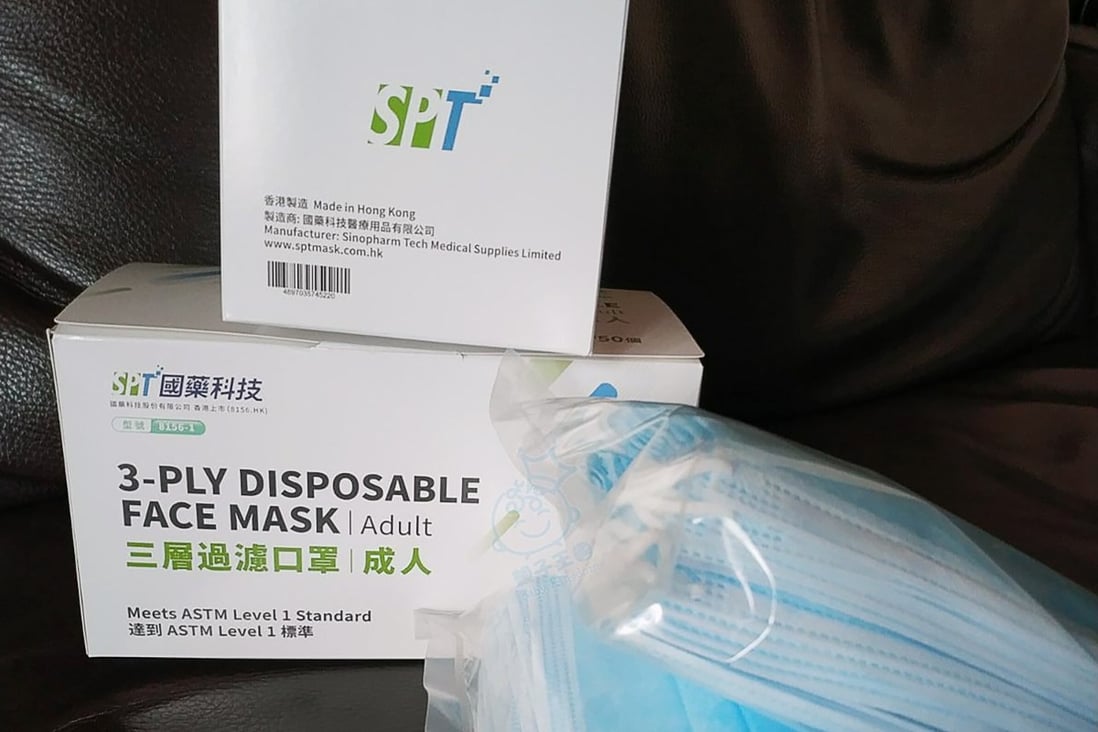 Five suspects have been arrested in connection with the theft of 9,000 boxes of defective SPT masks. Photo: Facebook