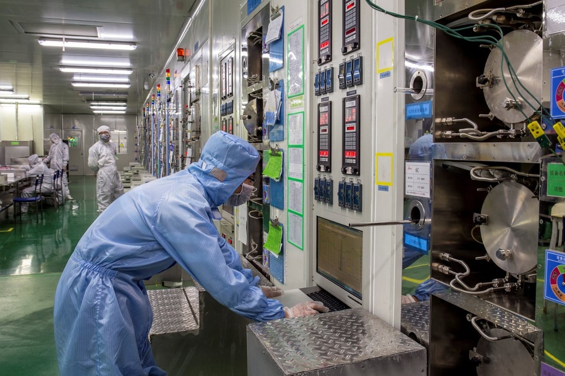 China now has over 45,000 registered businesses relating to chip design, testing, development and manufacturing, and newly registered businesses in the chip industry have grown 200 per cent in the second quarter of 2020 alone compared to a year earlier. Photo: Reuters