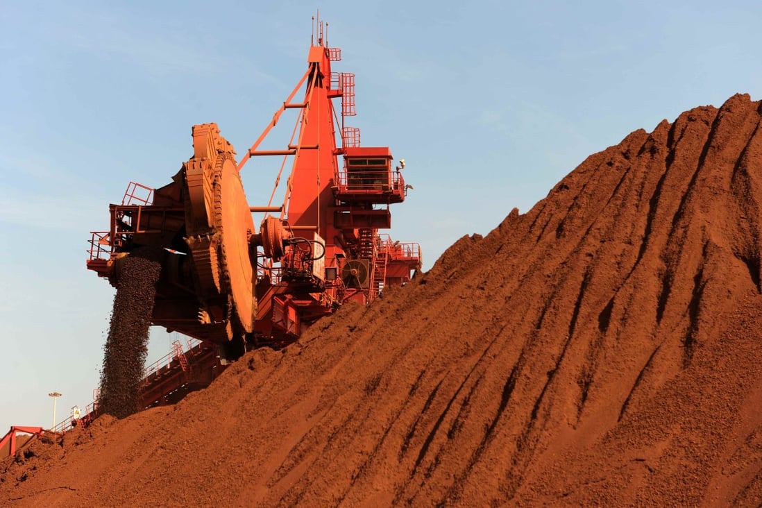 China is seeking to diversify its sources of iron ore and secure long-term supply. Photo: AFP
