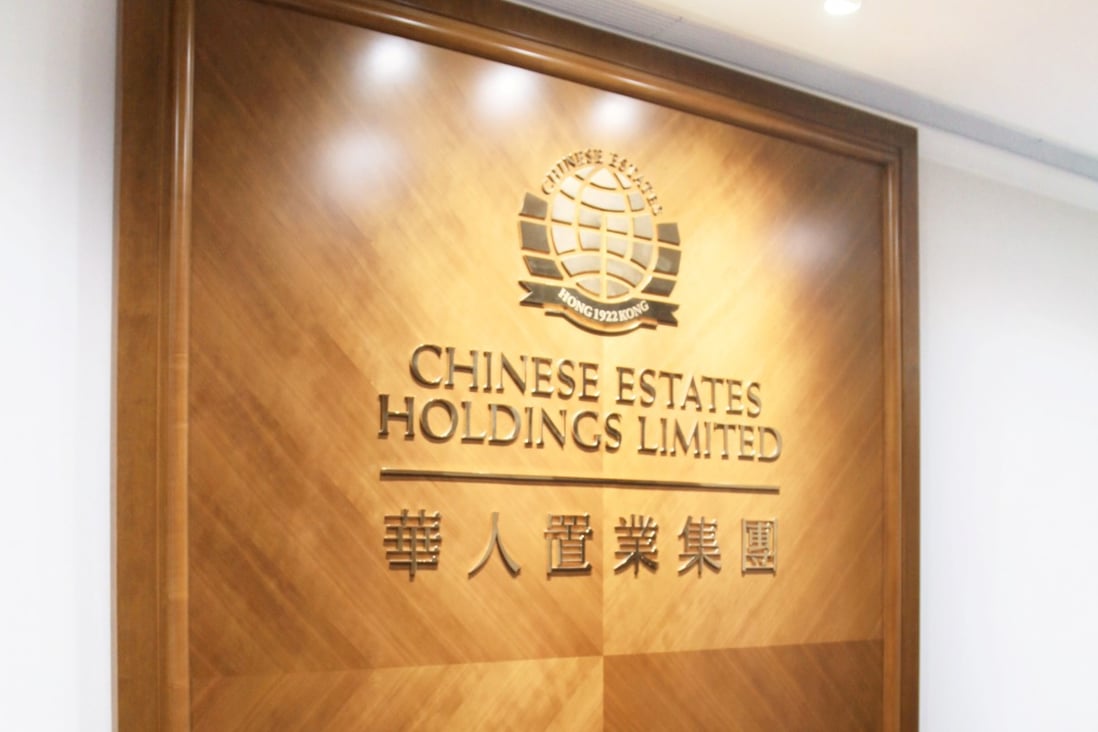 Chinese Estate Holdings’ first-half profit was affected by a drop in rental income due to the Covid-19 pandemic. Photo: Handout