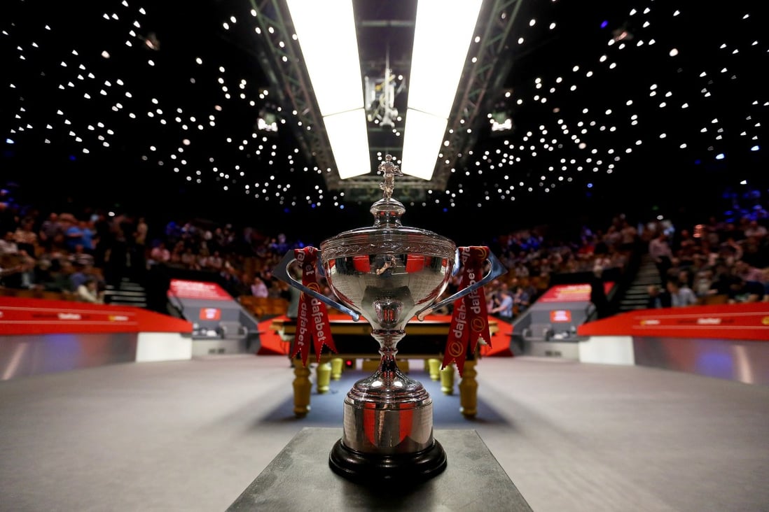 Ronnie O’Sullivan and Kyren Wilson will resume their match for the World Snooker Championship trophy at the Crucible Theatre in Sheffield. Photo: Reuters