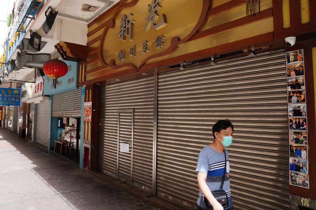 Hong Kong’s restaurants have been hit hard financially by the third wave of infections. Photo: Sam Tsang