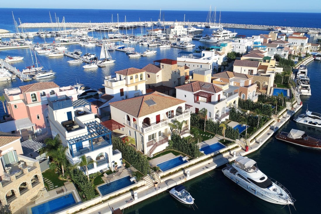 A boat lover’s haven – Limassol Marina, Cyprus, Castle Residences is a unique cluster of homes set on their own private island. Photo: handout