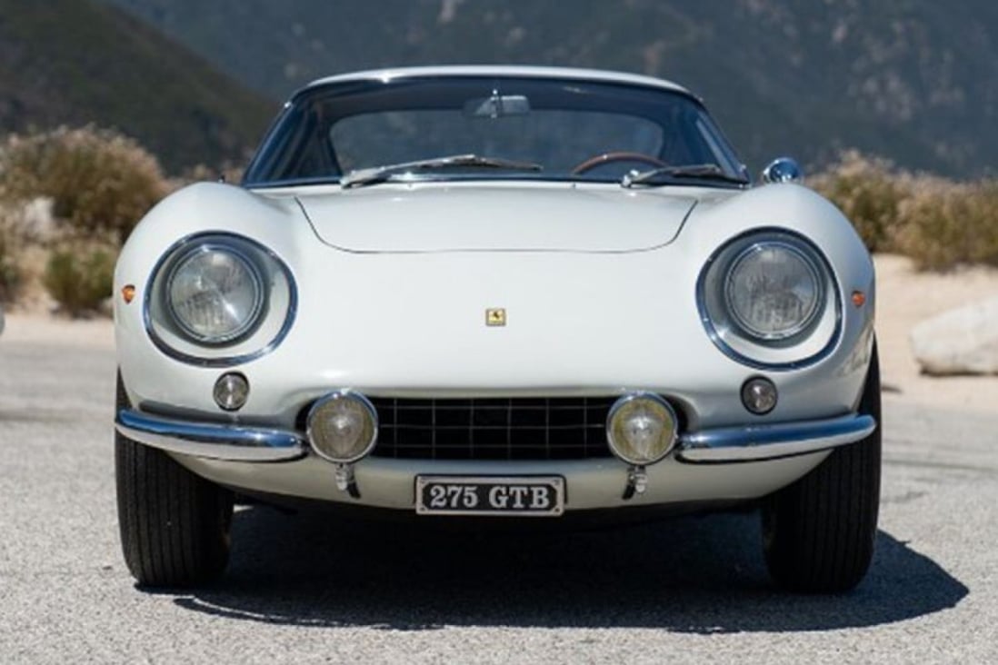 Sold: a 1966 Ferrari 275 GTB went for US$3.08 million, setting a new world record for the most expensive car at an online auction. Photo: Gooding & Company