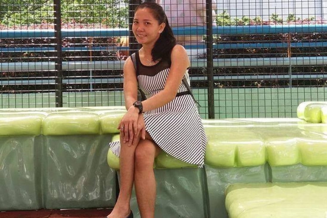 Lorain Asuncion fell to her death from an apartment building in mainland China in 2017. Photo: Handout