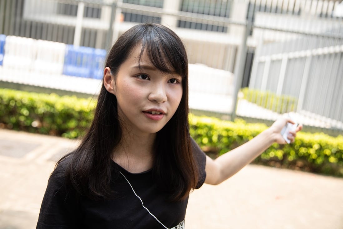 Agnes Chow is seen as “something of the face of the campaign for democracy in Hong Kong”, according to a Japan-based expert. Photo: Bloomberg