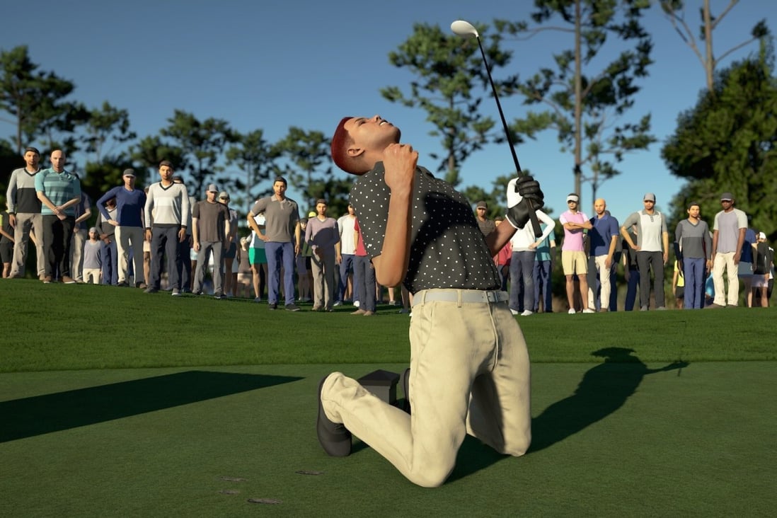 A still from the PGA Tour 2K21 video game. Photo: Handout