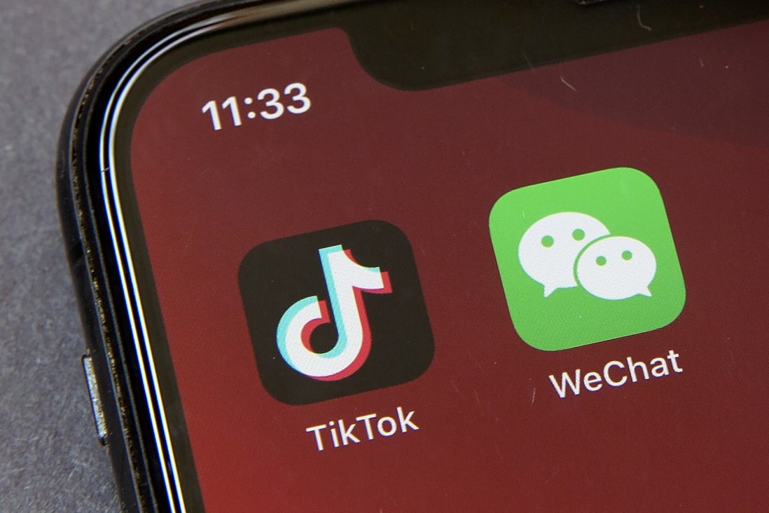 WeChat users in America are suing President Donald Trump over his ban on the messaging app. Photo: AP