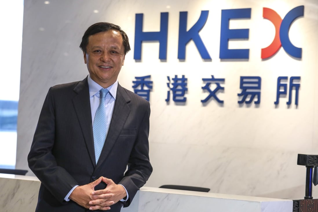 Charles Li Xiaojia, CEO of Hong Kong Exchanges and Clearing. Photo: Nora Tam