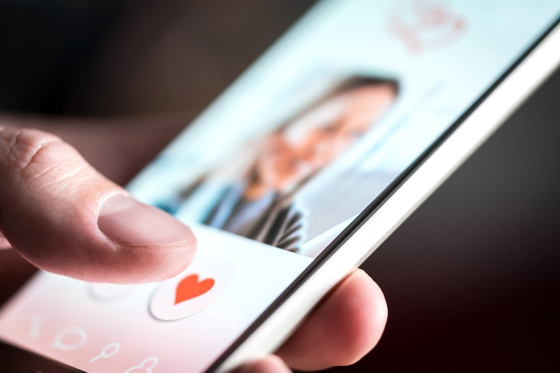 Online dating apps are more popular than before amid the pandemic, but many couples are taking a rain check on meeting in person. Photo: Shutterstock