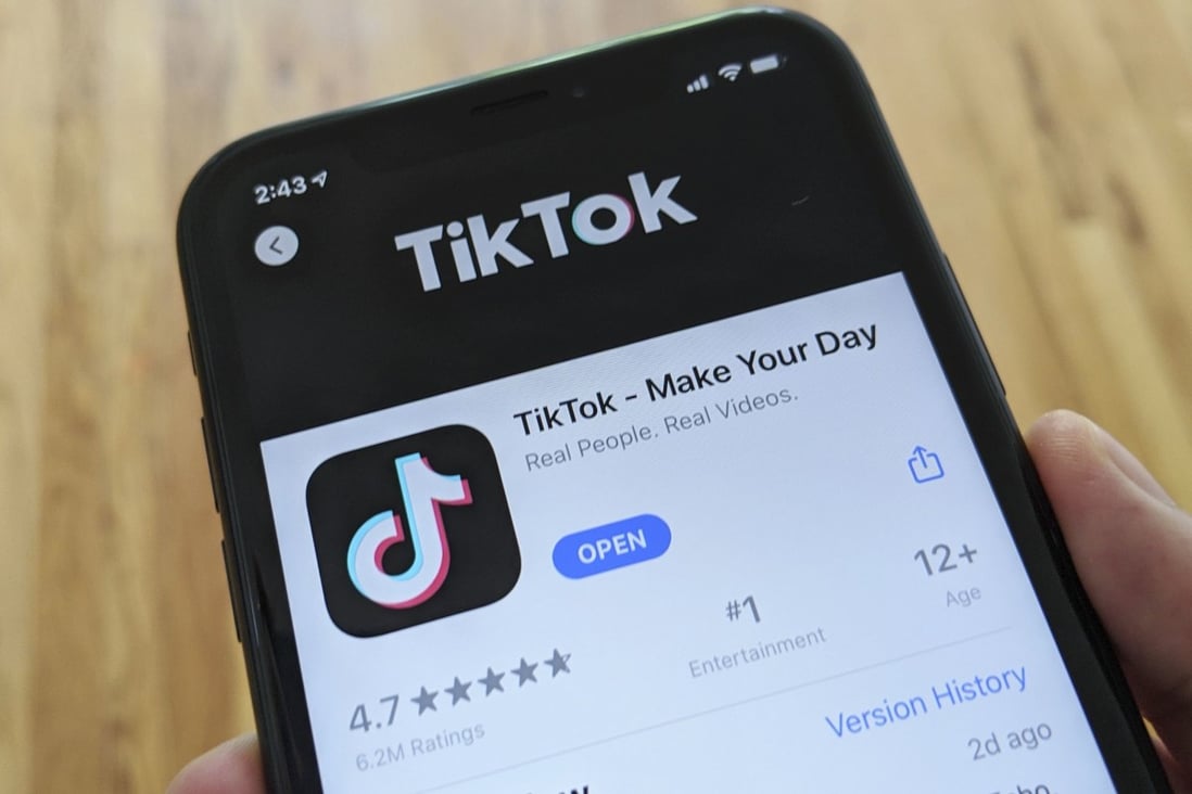 Some members of UK Prime MInister Boris Johnson’s party have already voiced concerns about TikTok, which has rapidly emerged as a rival to Google’s video-sharing site YouTube. Photo: Kyodo