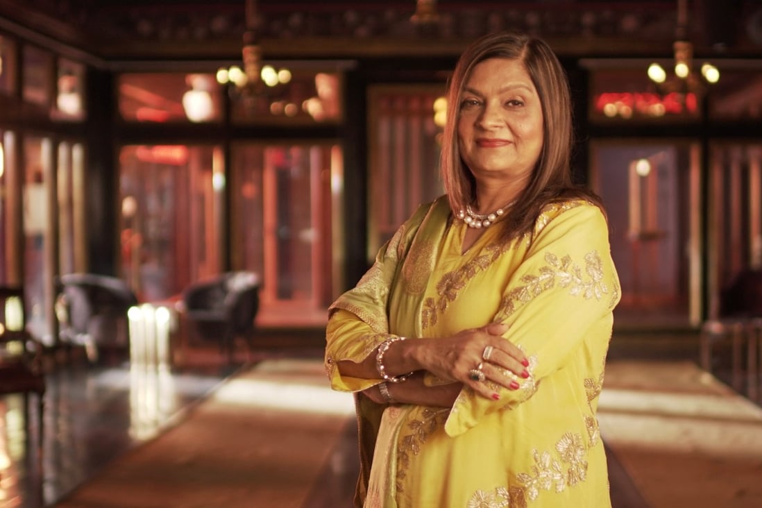 Matchmaker Sima Taparia has become internet famous since the release of the reality series Indian Matchmaking. Photo: Netflix