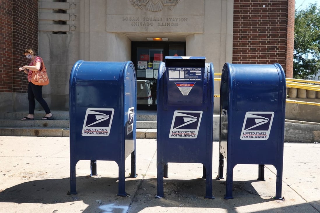 The United States Postal Service has become a political pawn in the run up to the US election. Photo: AFP