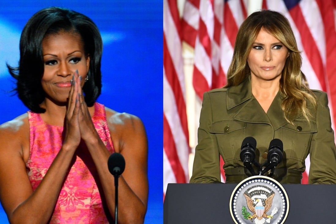 Michelle Obama and Melania Trump. Photo: MCT/AFP