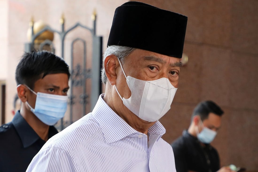 Malaysia’s Prime Minister Muhyiddin Yassin is facing obstacles from all angles. Photo: Reuters