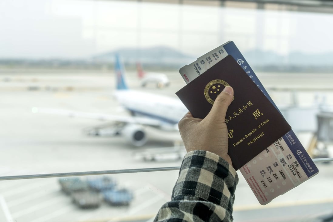 Chinese students saw prices rise as the number of flights home were cut. Photo: Getty Images