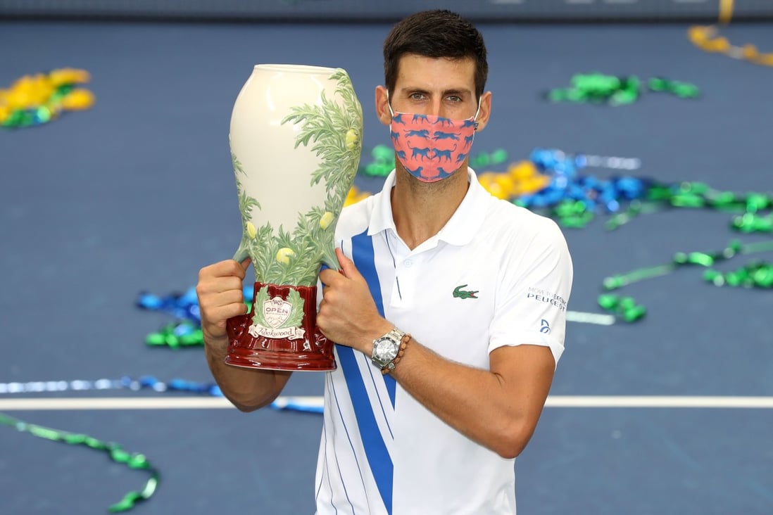 Novak Djokovic of Serbia is set to seek another grand slam title at the US Open this year during Covid-19. Photo: AFP