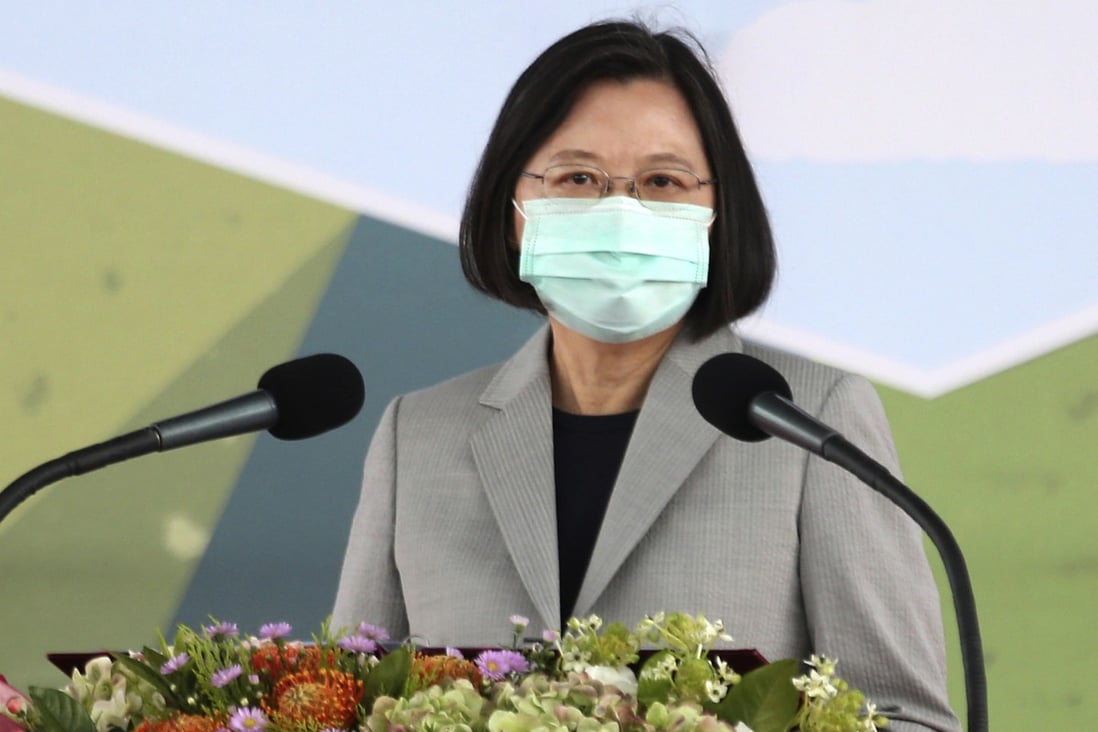 President Tsai Ing-wen has taken flak over her decision to allow imports of US beef and pork from next year. Photo: AP