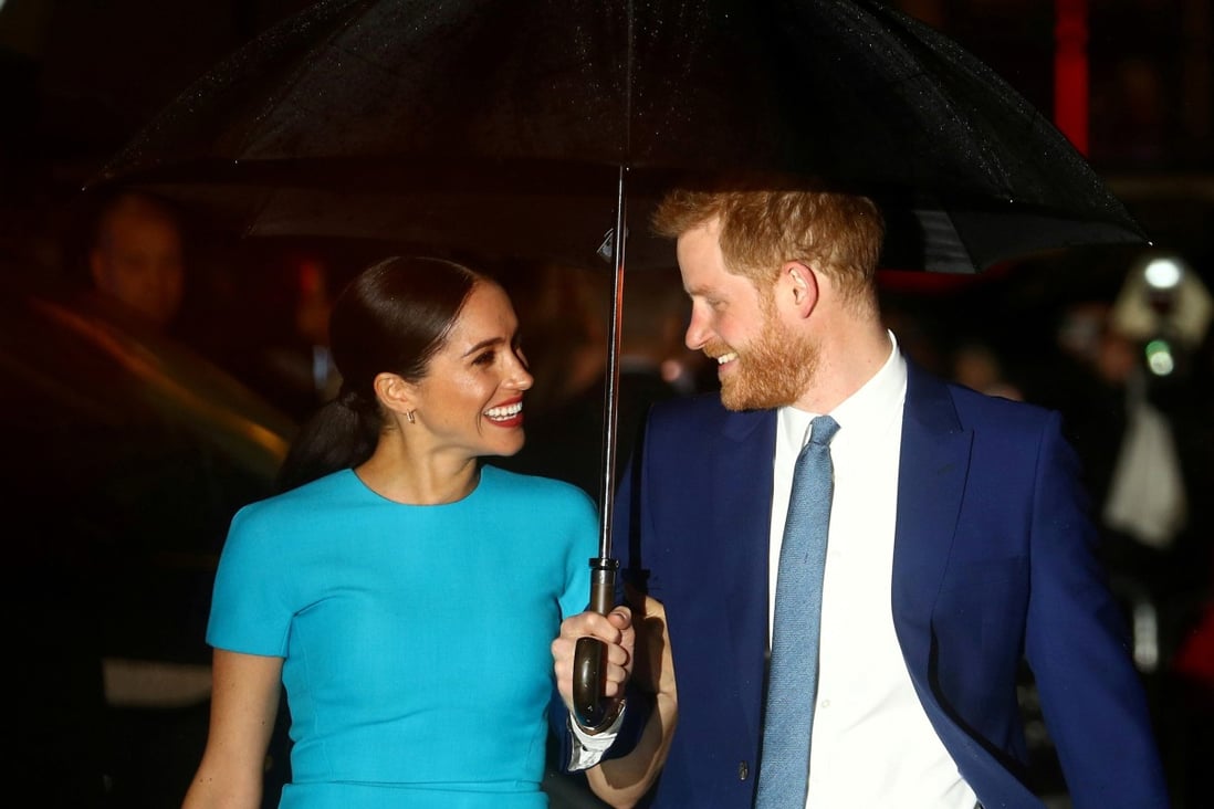 Britain's Prince Harry and his wife Meghan, Duchess of Sussex, arrive at the Endeavour Fund Awards in London in March. Photo: Reuters
