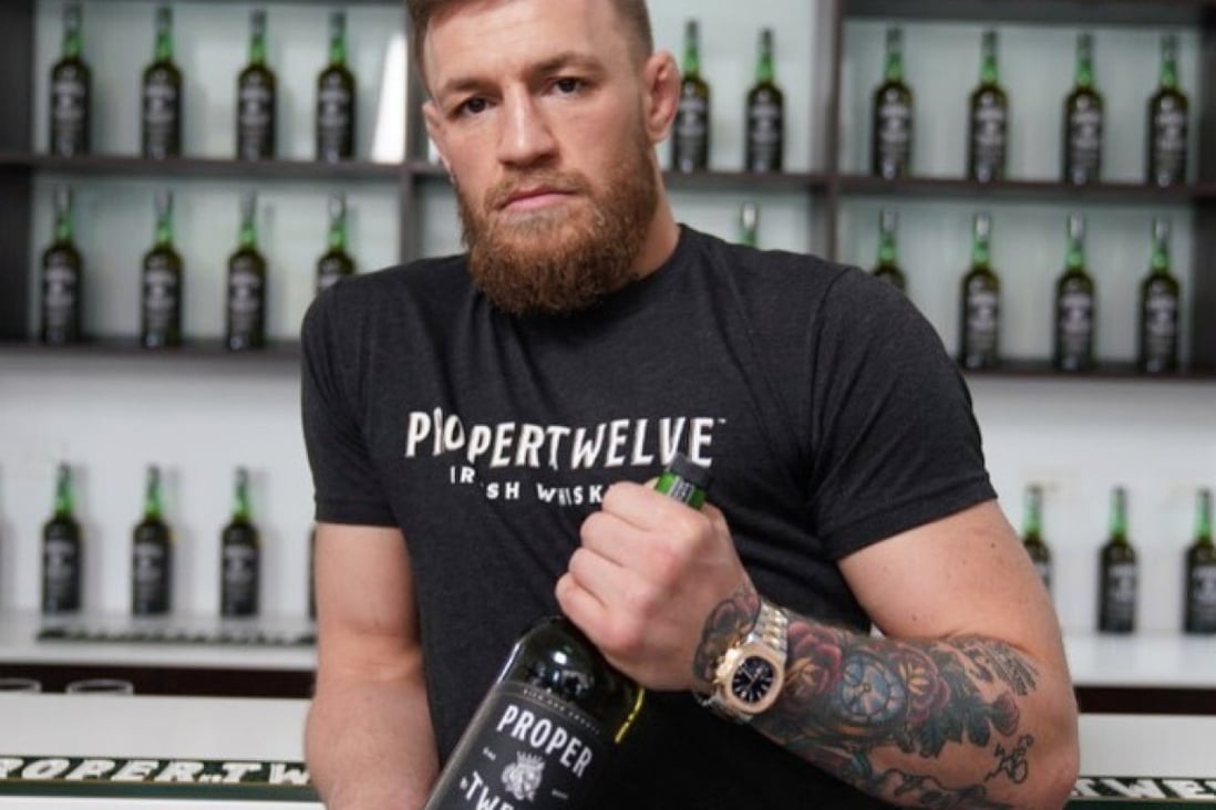 Conor McGregor and his Proper No. Twelve whiskey – but does it have much punch? Photo: @properwhiskey/Instagram