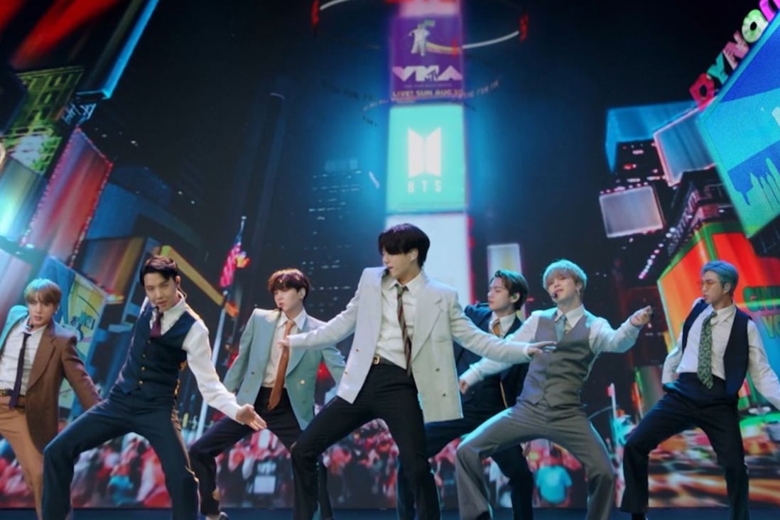 Bts Dare To Dream Of Grammy Nomination After First No 1 Hit Single On Billboard Chart Dynamite South China Morning Post