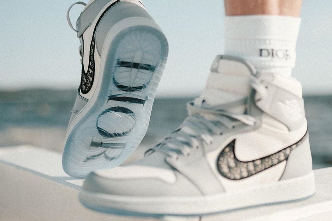 grieta puramente Línea del sitio Nike's 5 most iconic sneaker collaborations – from the Dior x Air Jordan 1  to Comme des Garçons, Sacai and more fashion brands | South China Morning  Post
