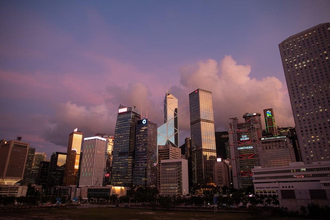 Commercial buildings in the Admiralty district of Hong Kong. Photo: EPA-EFE