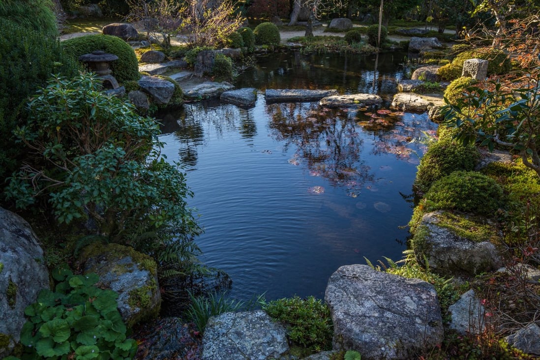 The Migiwa pond and garden at Jakko-in Temple in Ohara, Kyoto. Photo: Getty Images
