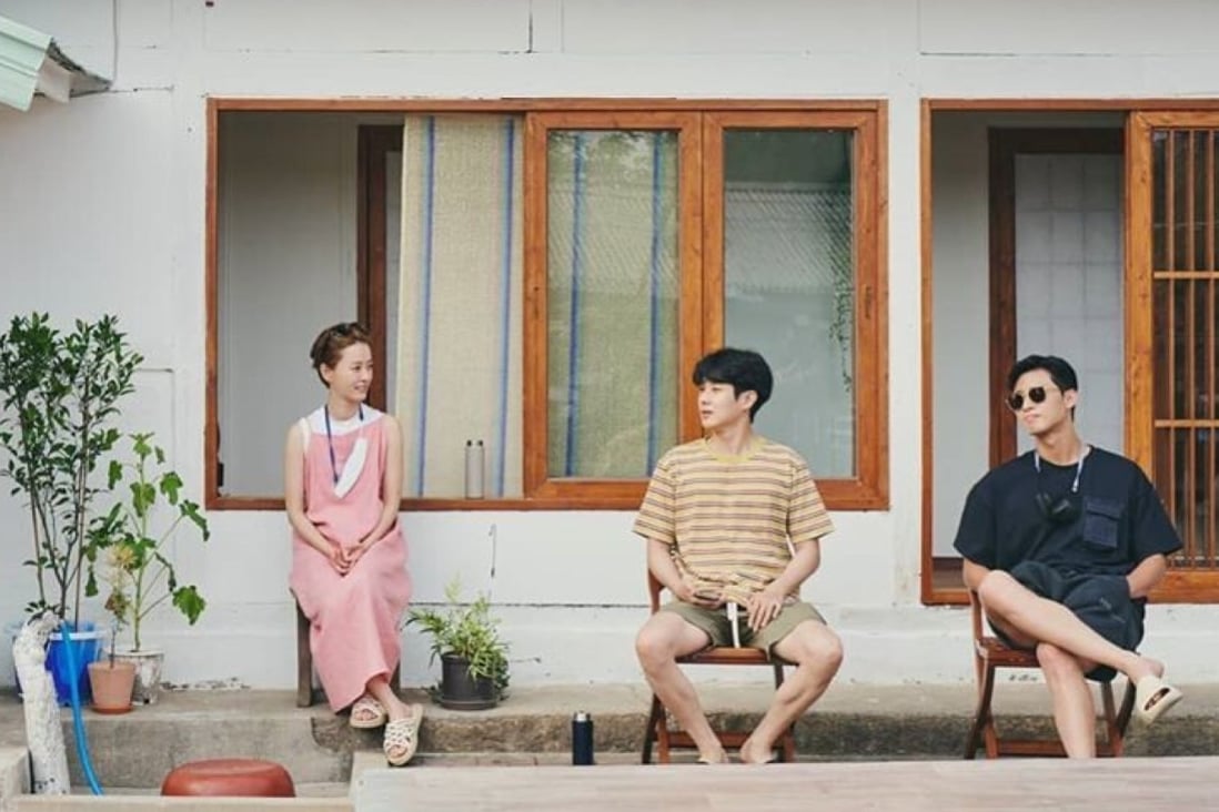Reality show Summer Vacation starring (from left) Jung Yu-mi, Choi Woo-shik and Park Seo-joon has not cooked up the storm with ratings that were expected. Photo: @vacation.tvn/Instagram
