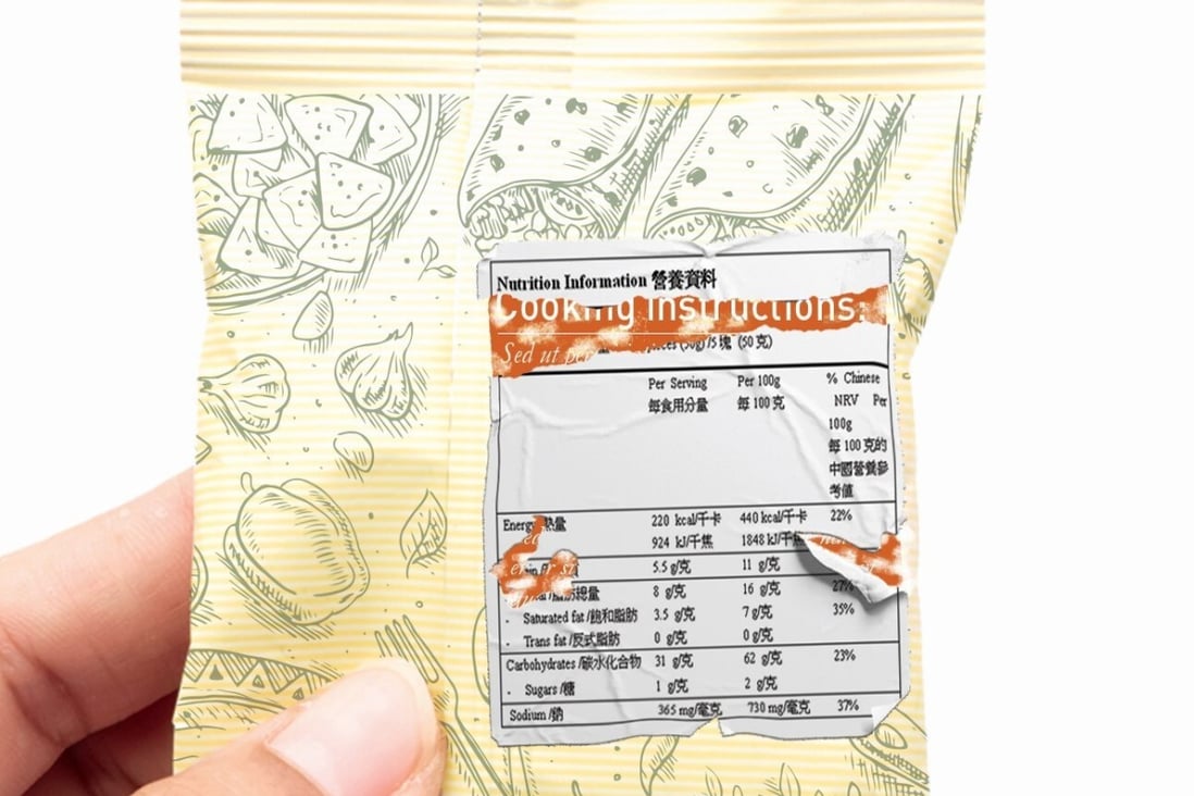 Hong Kong's nutrition labels often end up obscuring important information. Illustration: Mario Riviera