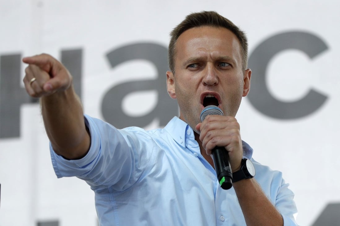 Russian opposition activist Alexei Navalny. Photo: AP