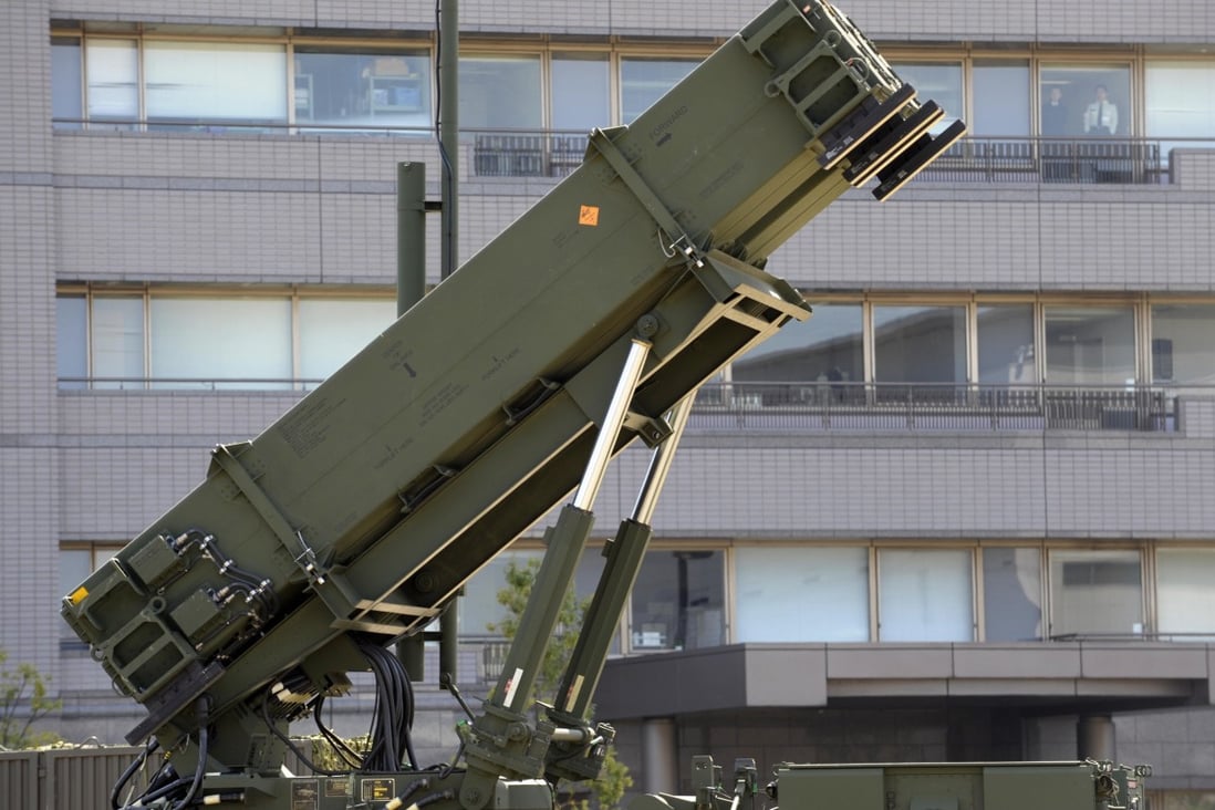Japan Air Self Defence Forces' Patriot Advanced Capability-3 (PAC-3) interceptor missile launcher. File photo: AFP