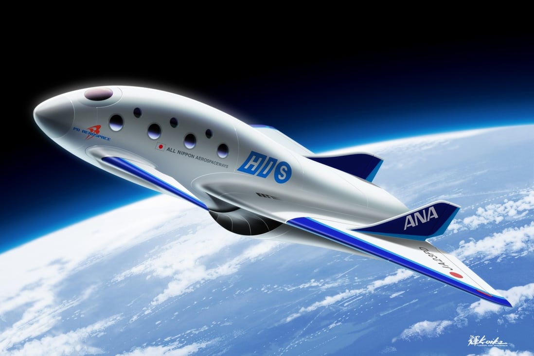 An artist’s rendering of PD AeroSpace’s space plane. Photo: Handout